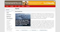 Desktop Screenshot of homepropertytax.com